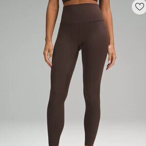 LULULEMON CHOCLOATE BROWN LEGGINGS HIGH WAISTED X SMALL SZ 4